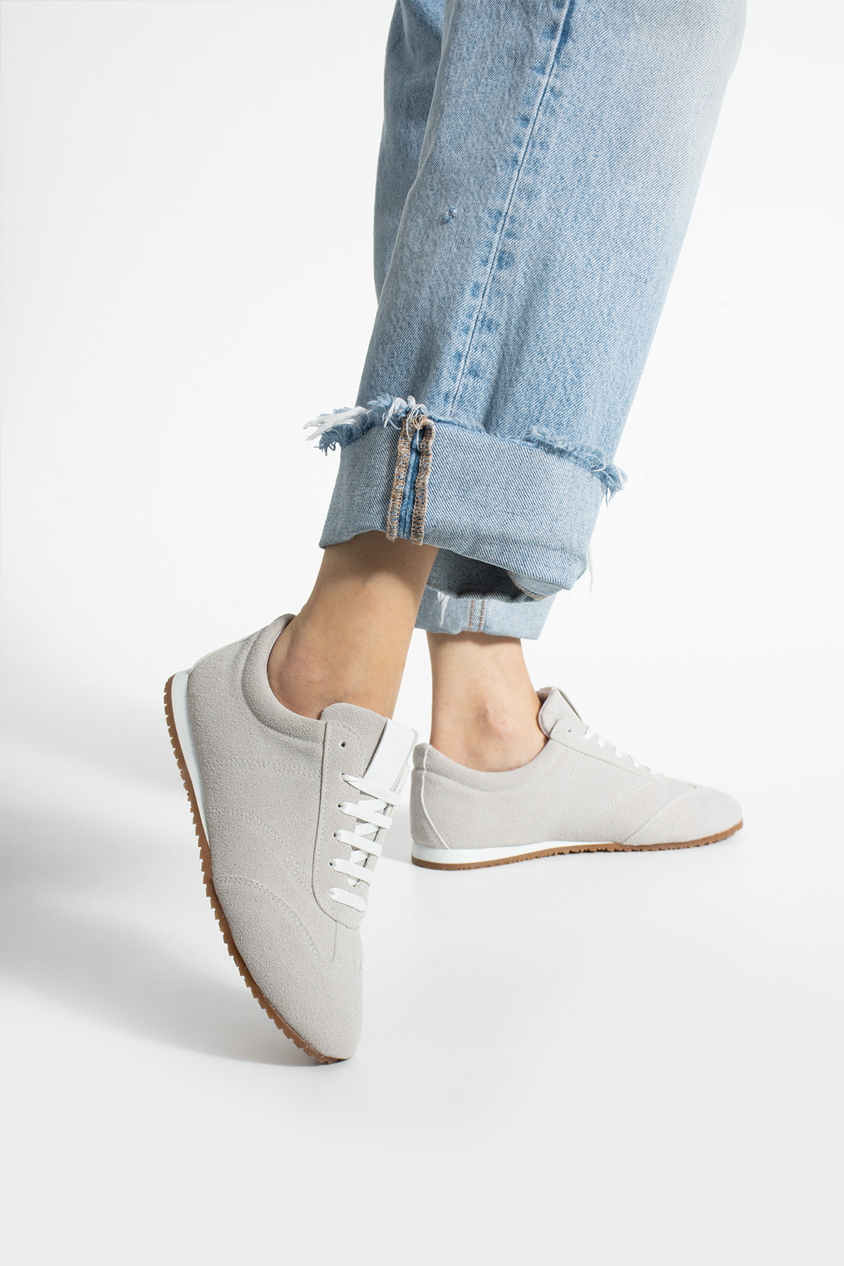 Gri Günlük Kadın Sneaker