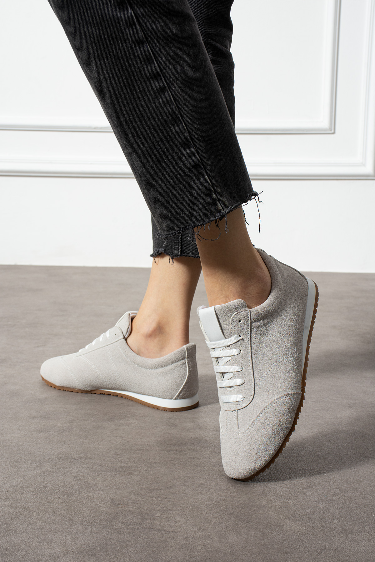 Gri Günlük Kadın Sneaker